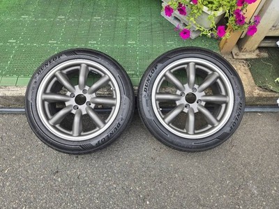 JDM RS Watanabe Eight-Spoke Mag Color Rim Machined 16-inch Dunlop Le M (No Tires) - Image 8