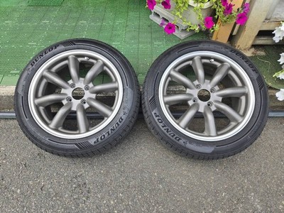 JDM RS Watanabe Eight-Spoke Mag Color Rim Machined 16-inch Dunlop Le M (No Tires) - Image 9