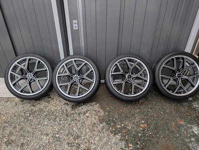 JDM 20x8.5J +44 114.3 5H WALD ILLIMA Celsior Prius Alphard Bellfire Lex (No Tires)