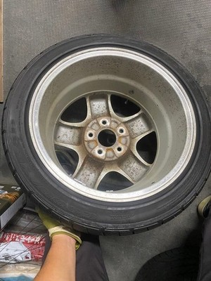 JDM NSX NA1 Rear Wheel 4-Wheel Set GoodYear RS-02 (No Tires) - Image 6