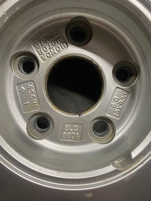 JDM NSX NA1 Rear Wheel 4-Wheel Set GoodYear RS-02 (No Tires) - Image 7