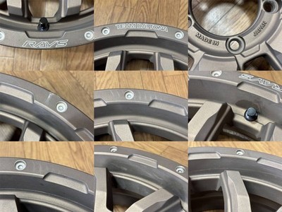 JDM RAYS TEAM DAYTONA F6 BOOST 4-Wheel Set 16x5.5J +20 PCD139.7 5H Z5 Rays da (No Tires) - Image 8