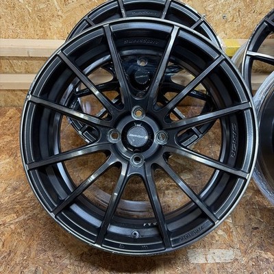JDM Rare Size WEDSSA-15R177J+50100/4-holeCivic Fit Corolla Vitz Aqua E (No Tires) - Image 2