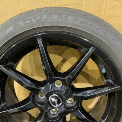 JDM 4-hole PCD100 16-inch 6.5J +45 Roadster genuine 195/50R16 2021 YOK (No Tires) - Image 3