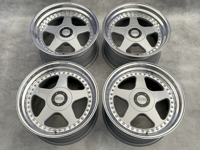 JDM 18-inch OZ Racing Futura GT-R dedicated tuner size fully restored (No Tires)