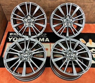 JDM Wheel only 4-Wheel Set Many reassuring images Nissan genuine V37 Sk (No Tires)