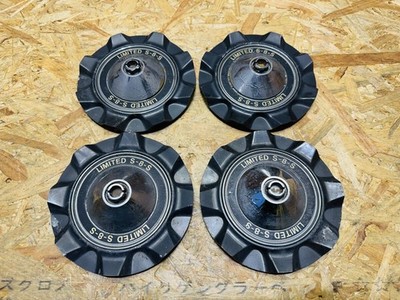 JDM Rare Weds LIMITED S-8-S Wheel Center Cap Ornament Set 4 pieces br (No Tires)