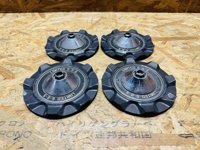JDM Rare Weds LIMITED S-8-S Wheel Center Cap Ornament Set 4 pieces br (No Tires) - Image 2
