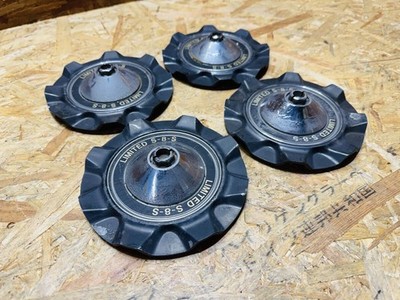 JDM Rare Weds LIMITED S-8-S Wheel Center Cap Ornament Set 4 pieces br (No Tires) - Image 3