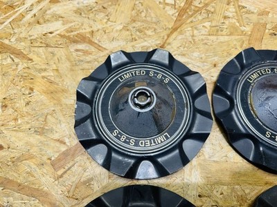 JDM Rare Weds LIMITED S-8-S Wheel Center Cap Ornament Set 4 pieces br (No Tires) - Image 5