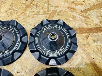 JDM Rare Weds LIMITED S-8-S Wheel Center Cap Ornament Set 4 pieces br (No Tires) - Image 6