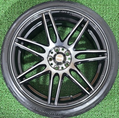 JDM Rare WEDS WedsSport SA-77R 18-inch wheels with PCD 100 7.5J +45 of (No Tires) - Image 4