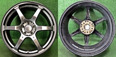 JDM 19 inch RAYS VOLK RACING VR G2forging Used Aluminum Wheel 4-Wheel Set 5 (No Tires) - Image 2