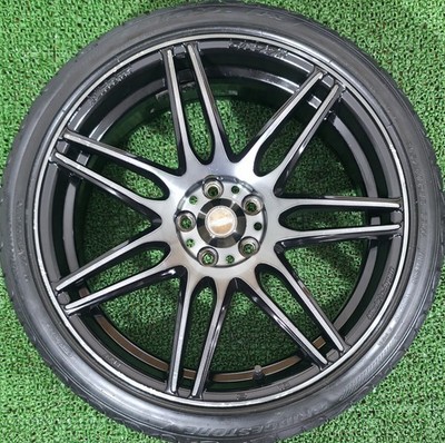 JDM Rare WEDS WedsSport SA-77R 18-inch wheels with PCD 100 7.5J +45 of (No Tires) - Image 5