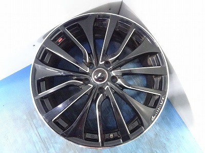 JDM LEONIS weds 19x7.5J +53 5x114.3 Aluminum Wheels 4-Wheel Set Fukushima F (No Tires) - Image 5