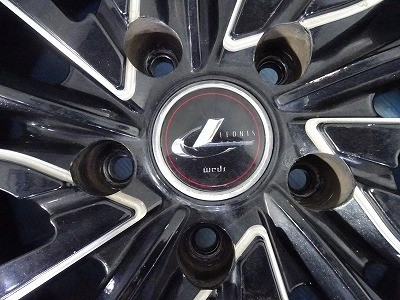 JDM LEONIS weds 19x7.5J +53 5x114.3 Aluminum Wheels 4-Wheel Set Fukushima F (No Tires) - Image 6