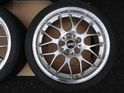 JDM BBS RS-GT RS907 4Wheels 18x7.5+48 5x100 Silver (No Tires) - Image 5