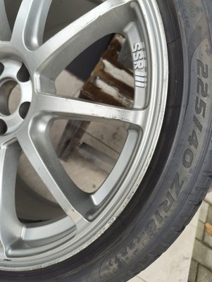 JDM SSR GTV02 18x8.5J +44 PCD100 225/40R18 2-Wheel Set for drift rear (No Tires) - Image 8