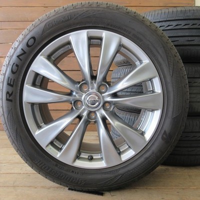 JDM NISSAN FUGA Genuine 18x8J+43 Bridgestone Legno GR-X3 245/50R18 2023 (No Tires)
