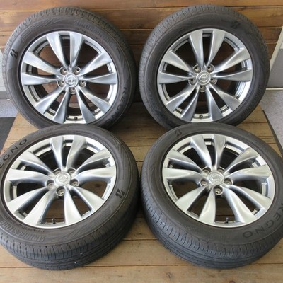 JDM NISSAN FUGA Genuine 18x8J+43 Bridgestone Legno GR-X3 245/50R18 2023 (No Tires) - Image 2