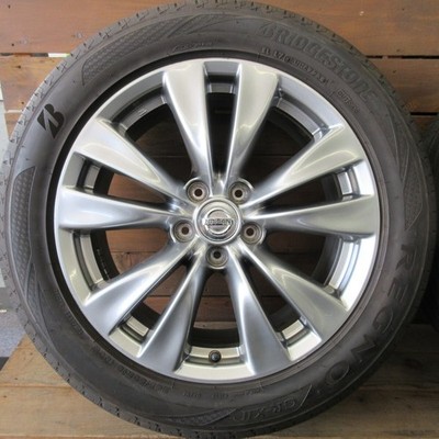 JDM NISSAN FUGA Genuine 18x8J+43 Bridgestone Legno GR-X3 245/50R18 2023 (No Tires) - Image 3