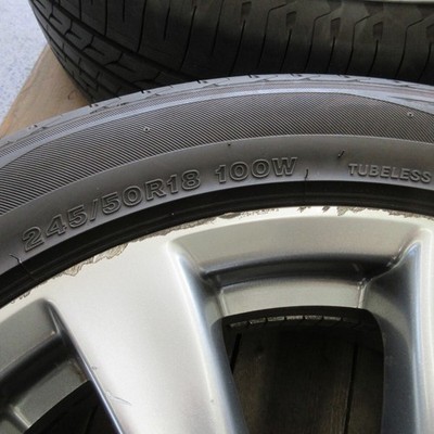 JDM NISSAN FUGA Genuine 18x8J+43 Bridgestone Legno GR-X3 245/50R18 2023 (No Tires) - Image 4