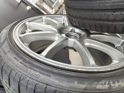 JDM SSR GTV02 18x8.5J +44 PCD100 225/40R18 2-Wheel Set for drift rear (No Tires) - Image 10