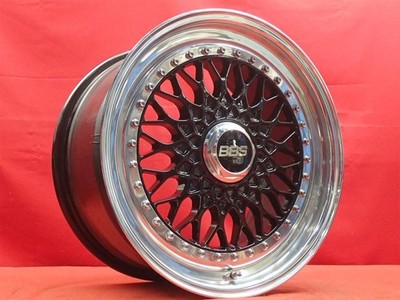 JDM BBS RS320 RS321 4Wheels 17x8+43 9+40 5x114.3 (No Tires) - Image 3