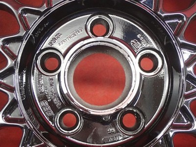 JDM BBS RS320 RS321 4Wheels 17x8+43 9+40 5x114.3 (No Tires) - Image 9