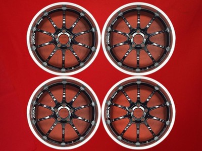 JDM ADVAN Racing RS-D 4Wheels 18x10+25 5x114.3 BBKF (No Tires)