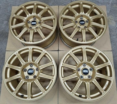 JDM Subaru WRX STI genuine BBS wheels 4-Wheel forging 8.0J (No Tires)