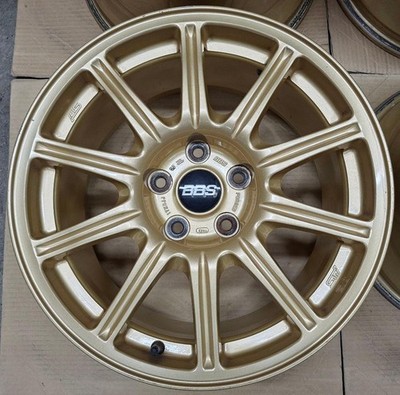 JDM Subaru WRX STI genuine BBS wheels 4-Wheel forging 8.0J (No Tires) - Image 3