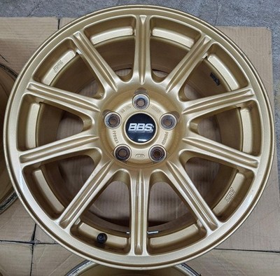 JDM Subaru WRX STI genuine BBS wheels 4-Wheel forging 8.0J (No Tires) - Image 5