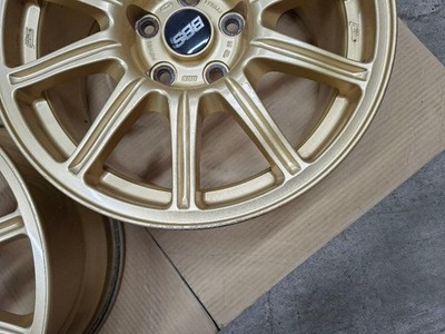 JDM Subaru WRX STI genuine BBS wheels 4-Wheel forging 8.0J (No Tires) - Image 11