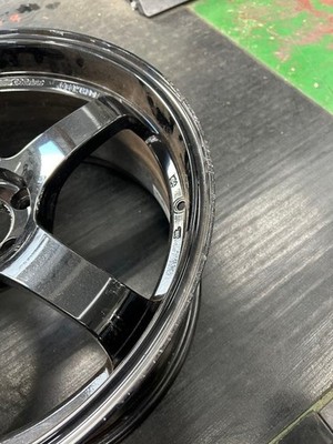 JDM Damaged ADVAN Racing GT wheels supra (No Tires) - Image 5
