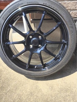 JDM YOKOHAMA ADVAN Racing Wheel Set 18-inch (No Tires) - Image 2