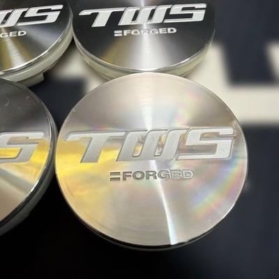 JDM TWS FORGED Wheel Caps Set of 4 Individual (No Tires) - Image 5