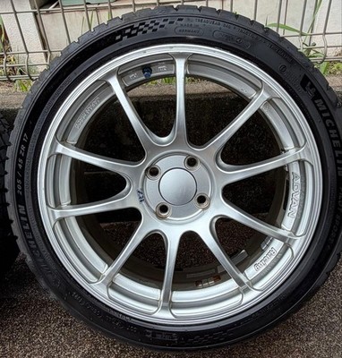 JDM ADVAN Racing RZ17 Wheel and Tire Set for Mazda Roadster RF (No Tires)
