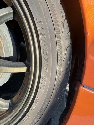 JDM WORK EMOTION 17 forging Wheel 4-Wheel Set (No Tires) - Image 10
