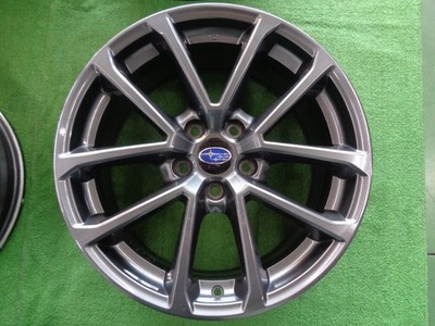 JDM Subaru WRX S4 GT-S Late Model Genuine 18-inch Used Wheels 4-Wheel Set 8. (No Tires) - Image 3