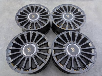 JDM Toyota Century SUV Genuine 22 Gloss Black 4-Wheel Set (No Tires)