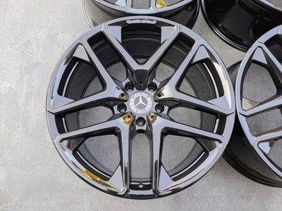 JDM Mercedes-Benz AMG W463 G-Class Genuine 21-inch Black 4-Wheel Set (No Tires) - Image 3