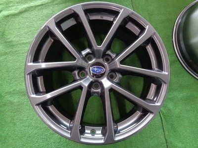 JDM Subaru WRX S4 GT-S Late Model Genuine 18-inch Used Wheels 4-Wheel Set 8. (No Tires) - Image 4