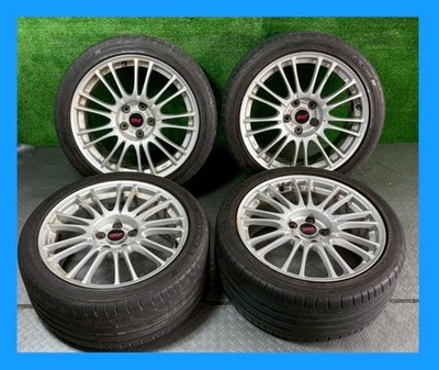 JDM M045 Subaru Impreza WRX STI Genuine BBS Wheels Tires 4-Wheel Set (No Tires)