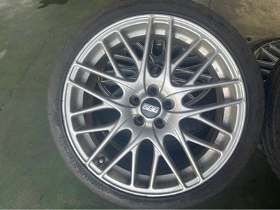 JDM BBS CS 18-inch wheels with tires 4-piece set PCD100 7.5J +48 offse (No Tires) - Image 2