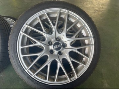 JDM BBS CS 18-inch wheels with tires 4-piece set PCD100 7.5J +48 offse (No Tires) - Image 3