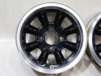 JDM C127 Deep Rim Classic Car Out of Production Rare ENKEI COMPE-8 14X (No Tires) - Image 2