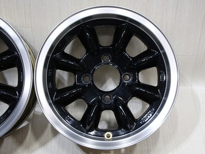 JDM C127 Deep Rim Classic Car Out of Production Rare ENKEI COMPE-8 14X (No Tires) - Image 3