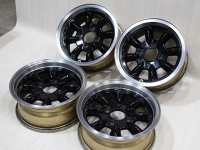 JDM C127 Deep Rim Classic Car Out of Production Rare ENKEI COMPE-8 14X (No Tires) - Image 6