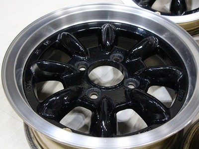 JDM C127 Deep Rim Classic Car Out of Production Rare ENKEI COMPE-8 14X (No Tires) - Image 7